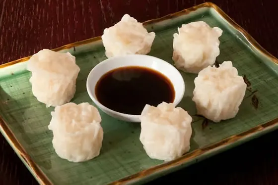 Shrimp Shumai — Deep-fried or steamed Japanese shrimp dumplings.
